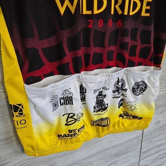 Vomax 2006 Subaru Wild Ride Inpls Zoo Men’s Zip Cycling Jersey S 100% Polyester - Picture 6 of 6